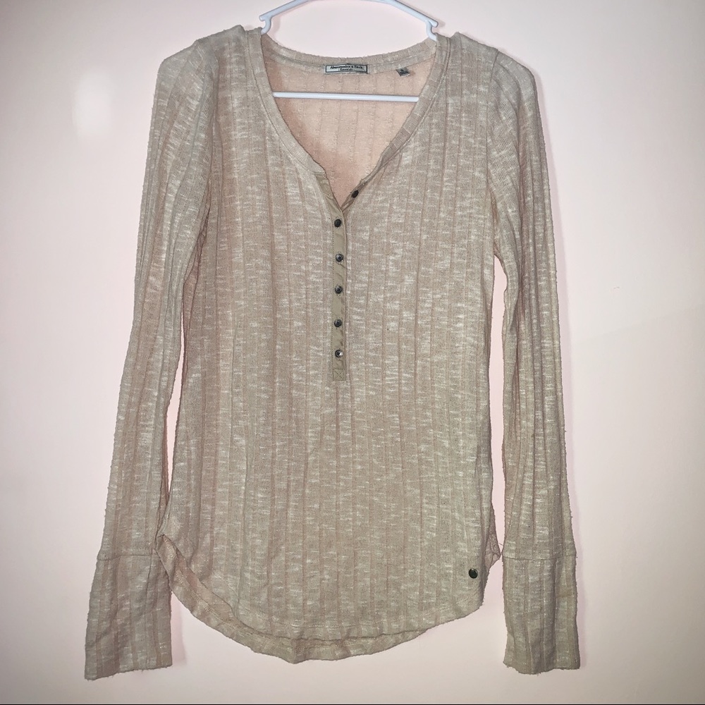 Abercrombie and Fitch Fuzzy Henley